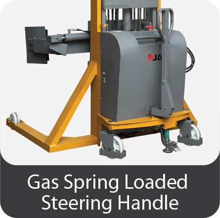 Manual Roll Rotator - Gas Spring Loaded Steering Handle